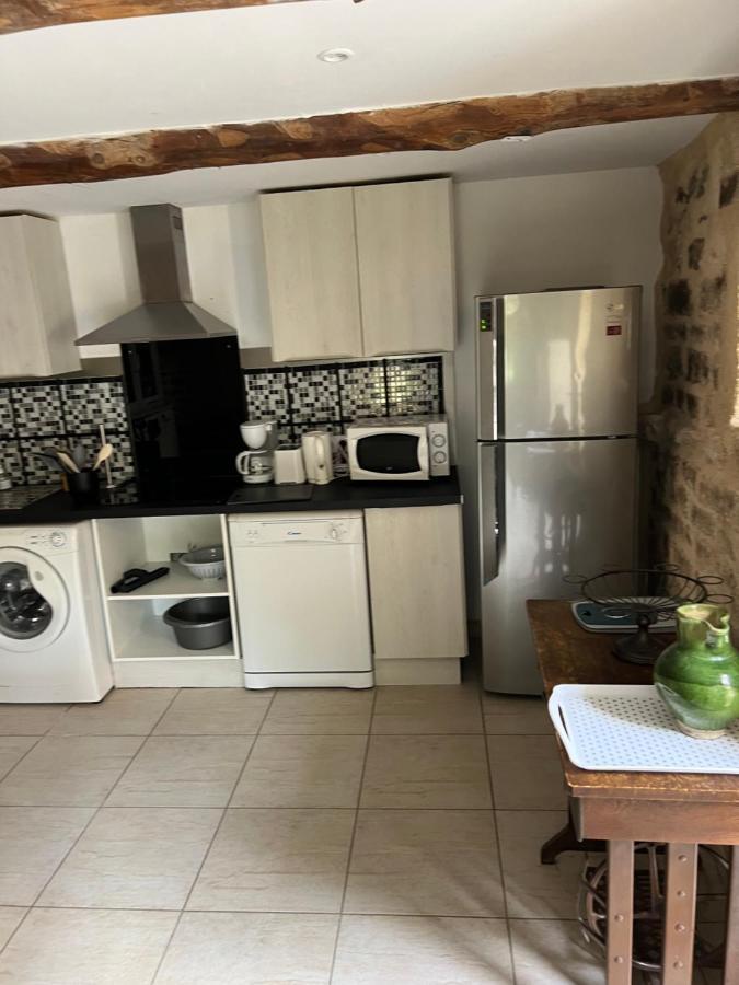 La Terrasse De Caromb Face Au Mont Ventoux Avec Clim Apartment Luaran gambar